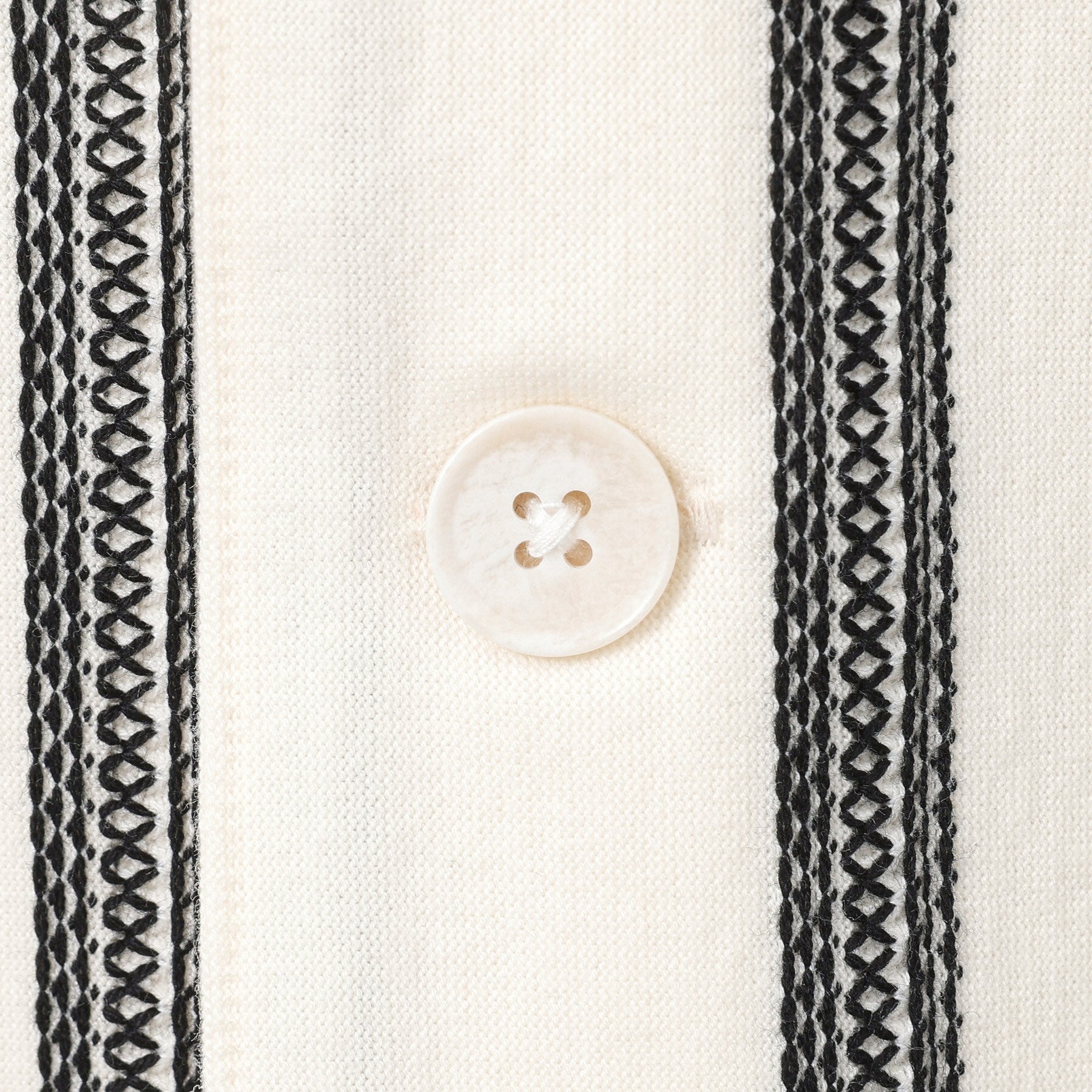 タケオキクチ TAKEO KIKUCHI カラミ ストライプ ジャージー シャツ (アイボリー(304)) アイボリー(304)