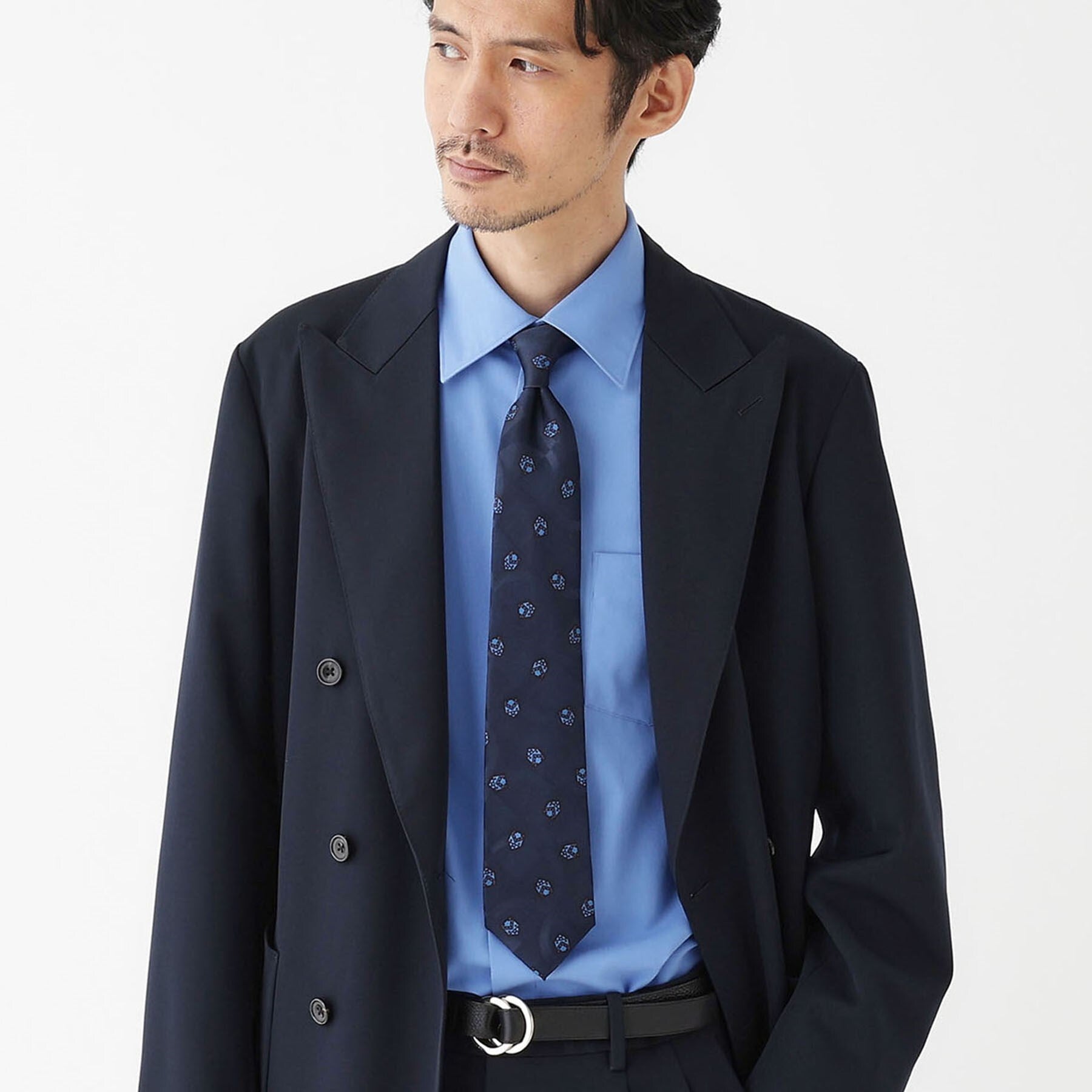 タケオキクチ TAKEO KIKUCHI 【FLAG SHIP】スーピマ ツイル シャツ (ホワイト(001)) ホワイト(001)