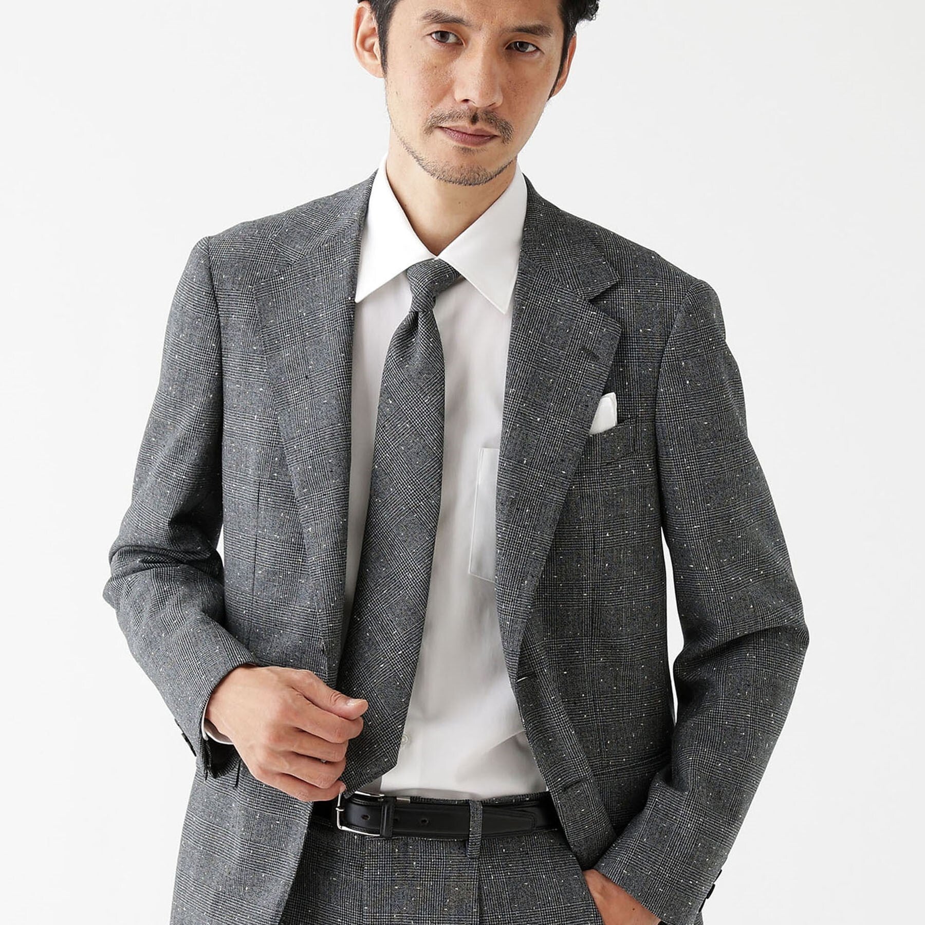 タケオキクチ TAKEO KIKUCHI 【FLAG SHIP】スーピマ ツイル シャツ (ホワイト(001)) ホワイト(001)