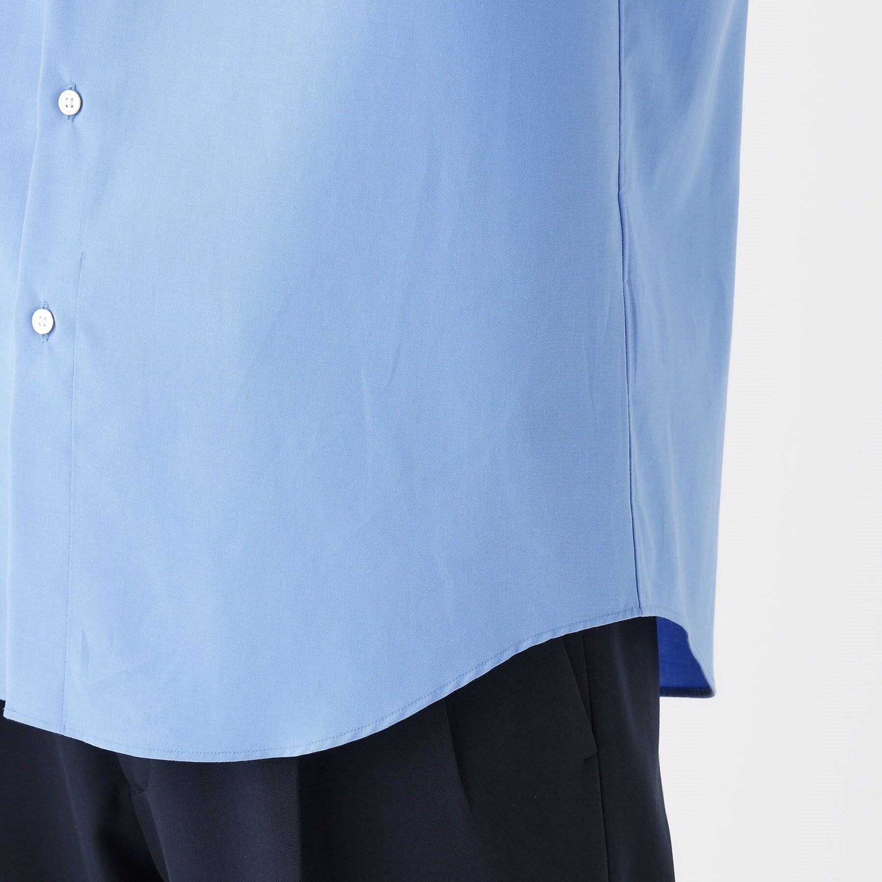 タケオキクチ TAKEO KIKUCHI 【FLAG SHIP】スーピマ ツイル シャツ (ホワイト(001)) ホワイト(001)