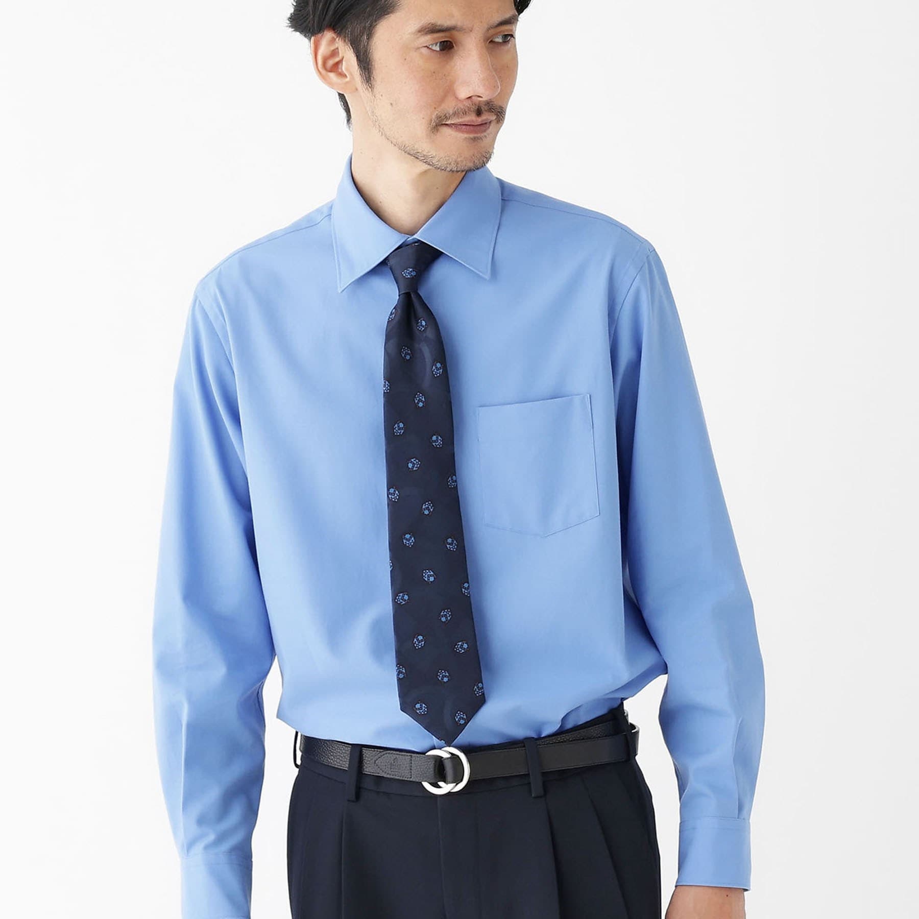 タケオキクチ TAKEO KIKUCHI 【FLAG SHIP】スーピマ ツイル シャツ (ホワイト(001)) ホワイト(001)