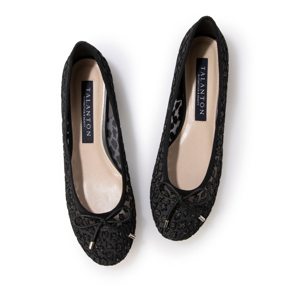 タラントン バイ ダイアナ TALANTON by DIANA チュールバレーシューズ (黒メッシュ) 黒メッシュ