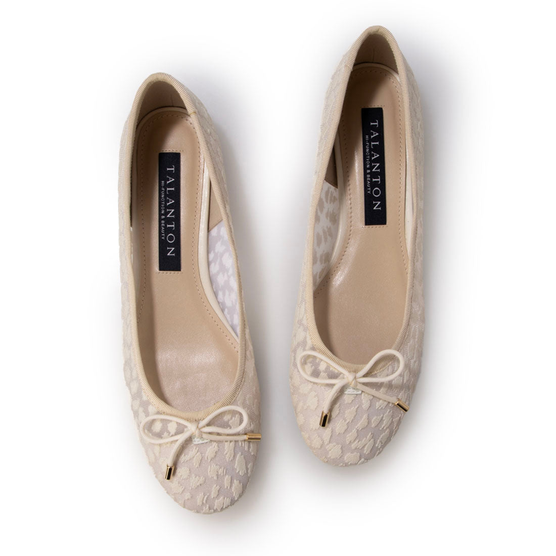 タラントン バイ ダイアナ TALANTON by DIANA チュールバレーシューズ (アイボリーメッシュ) アイボリーメッシュ