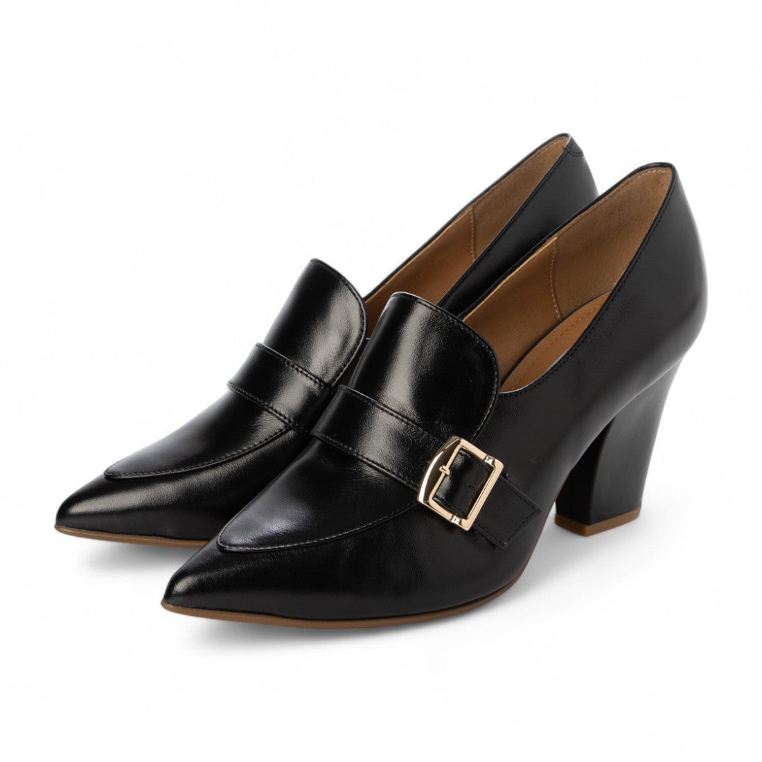 タラントン バイ ダイアナ TALANTON by DIANA ポインテッドトゥブーティー (黒カーフ) 黒カーフ