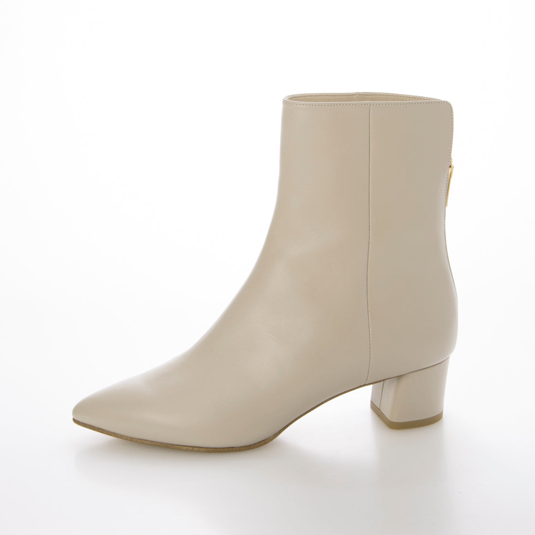 タラントン バイ ダイアナ TALANTON by DIANA バックファスナーショートブーツ (アイボリーカーフ) アイボリーカーフ