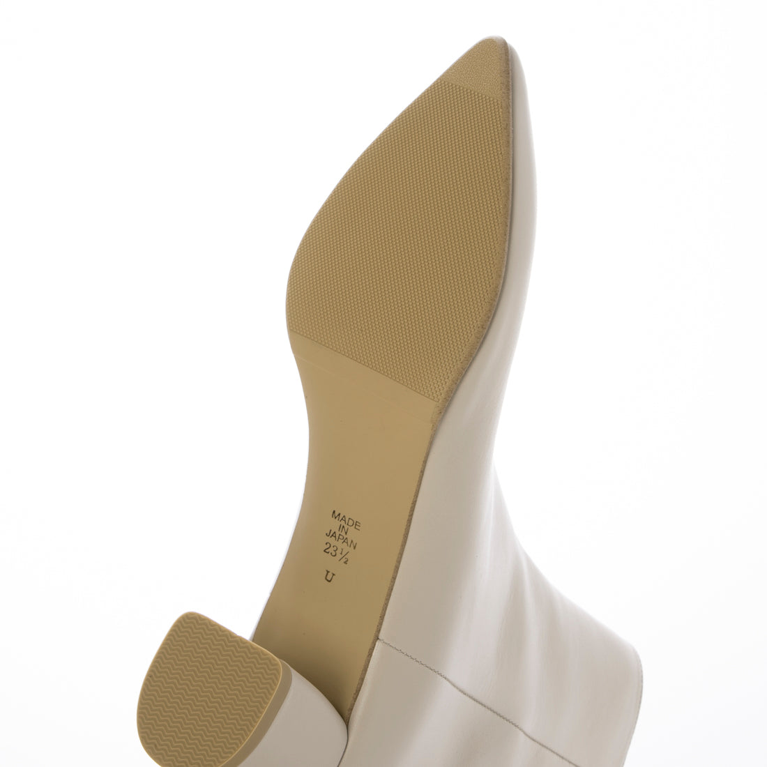 タラントン バイ ダイアナ TALANTON by DIANA バックファスナーショートブーツ (アイボリーカーフ) アイボリーカーフ