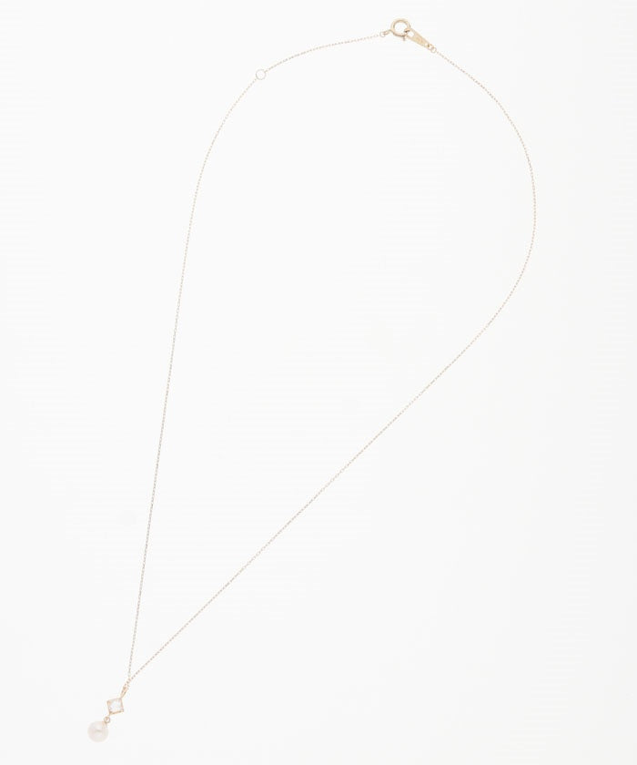 テイクアップ TAKE-UP タンスイパールミルスクエアネックレス