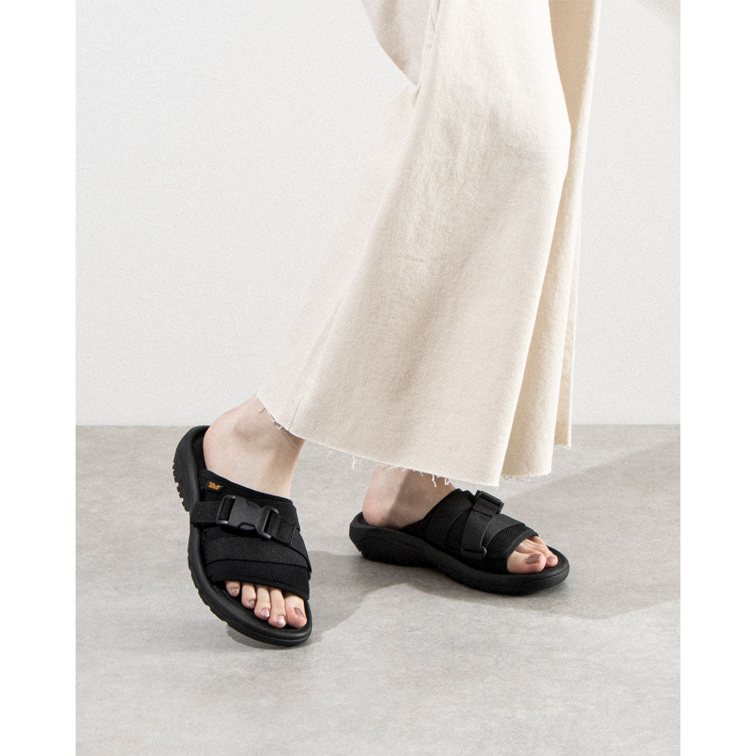 Teva TEVA Sandals HURRICANE VERGE SLIDE Black 23.0cm
