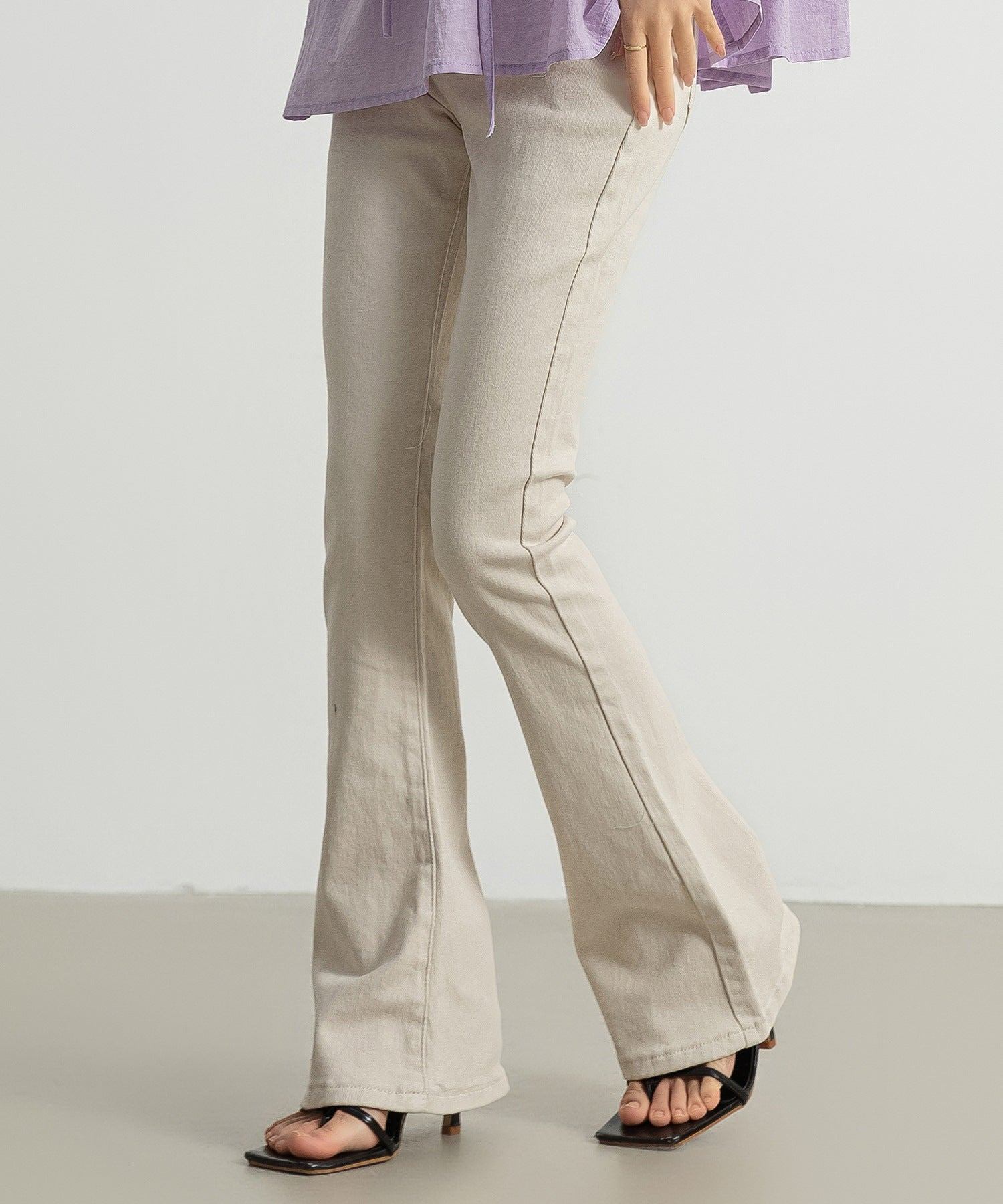 テディショップ Teddyshop デニムパンツ レディース 大きいサイズ ボトムス ジーパン カジュアル (ダークネイビー) ダークネイビー