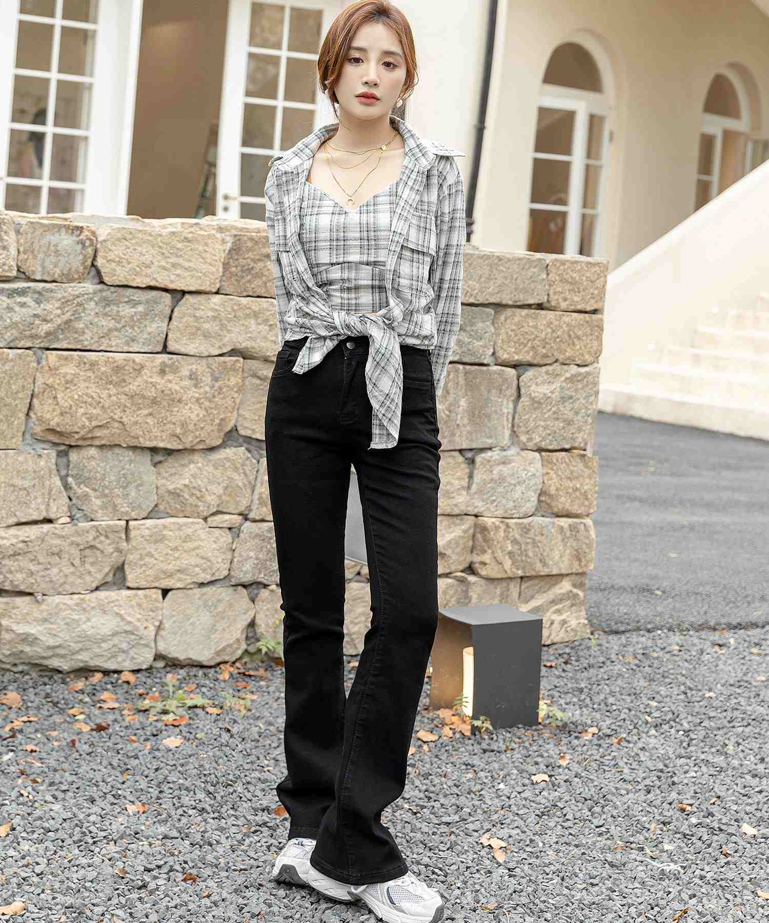 テディショップ Teddyshop デニムパンツ レディース 大きいサイズ ボトムス ジーパン カジュアル (ダークネイビー) ダークネイビー