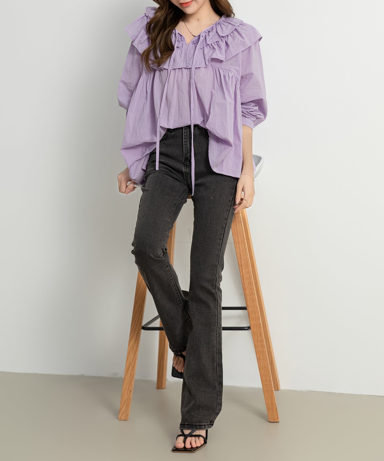 テディショップ Teddyshop デニムパンツ レディース 大きいサイズ ボトムス ジーパン カジュアル (ダークネイビー) ダークネイビー