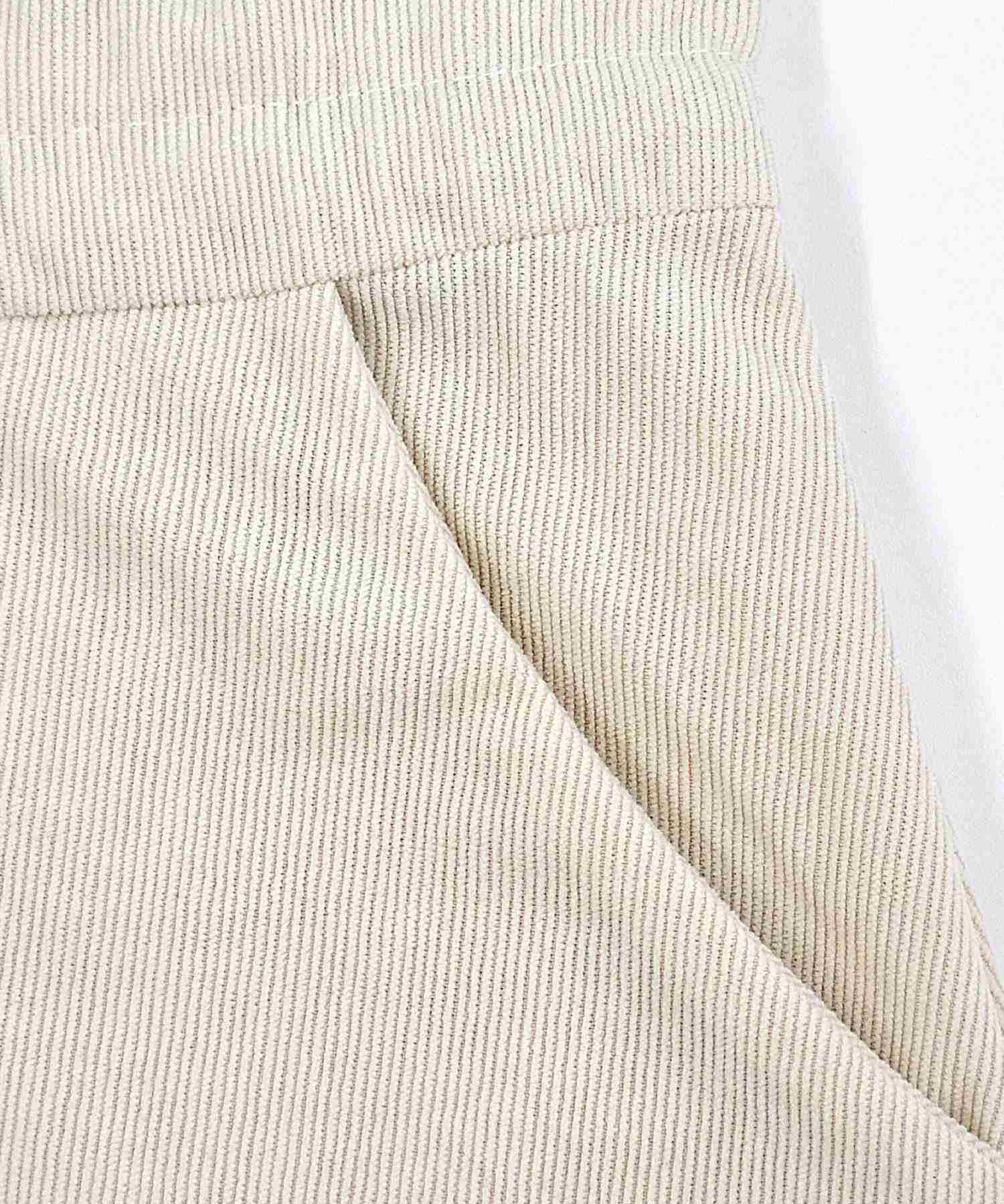 テディショップ Teddyshop レディース 長袖ウエストマークコーデュロイシャツワンピース (ブラック) ブラック