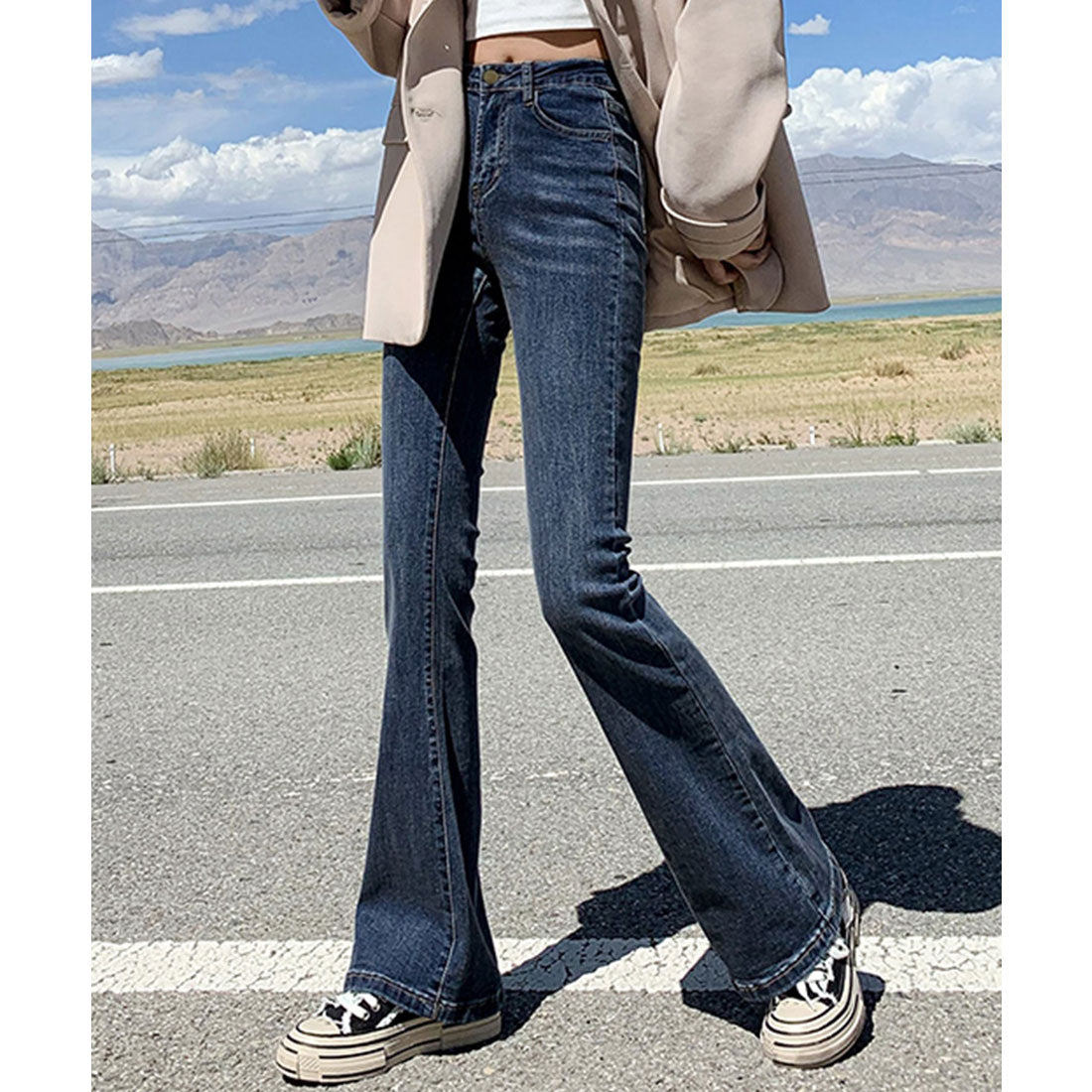 Teddyshop denim pants for women, plus size, bottoms, jeans, casual