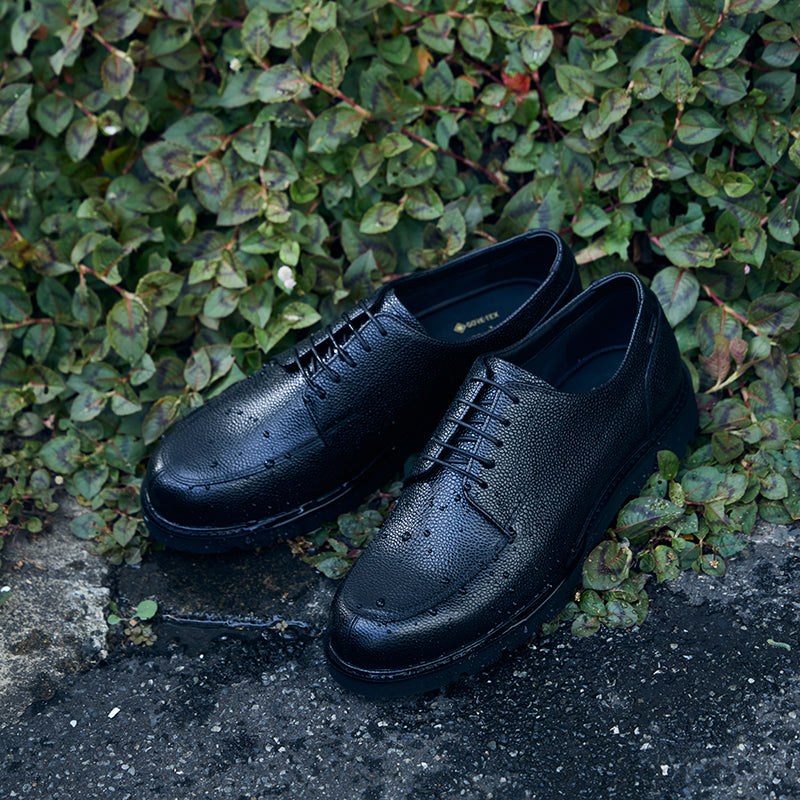 テクシーリュクス texcy luxe GORE-TEXシリーズ | 雨にもムレにも負けない | Uチップ (ブラック) ブラック