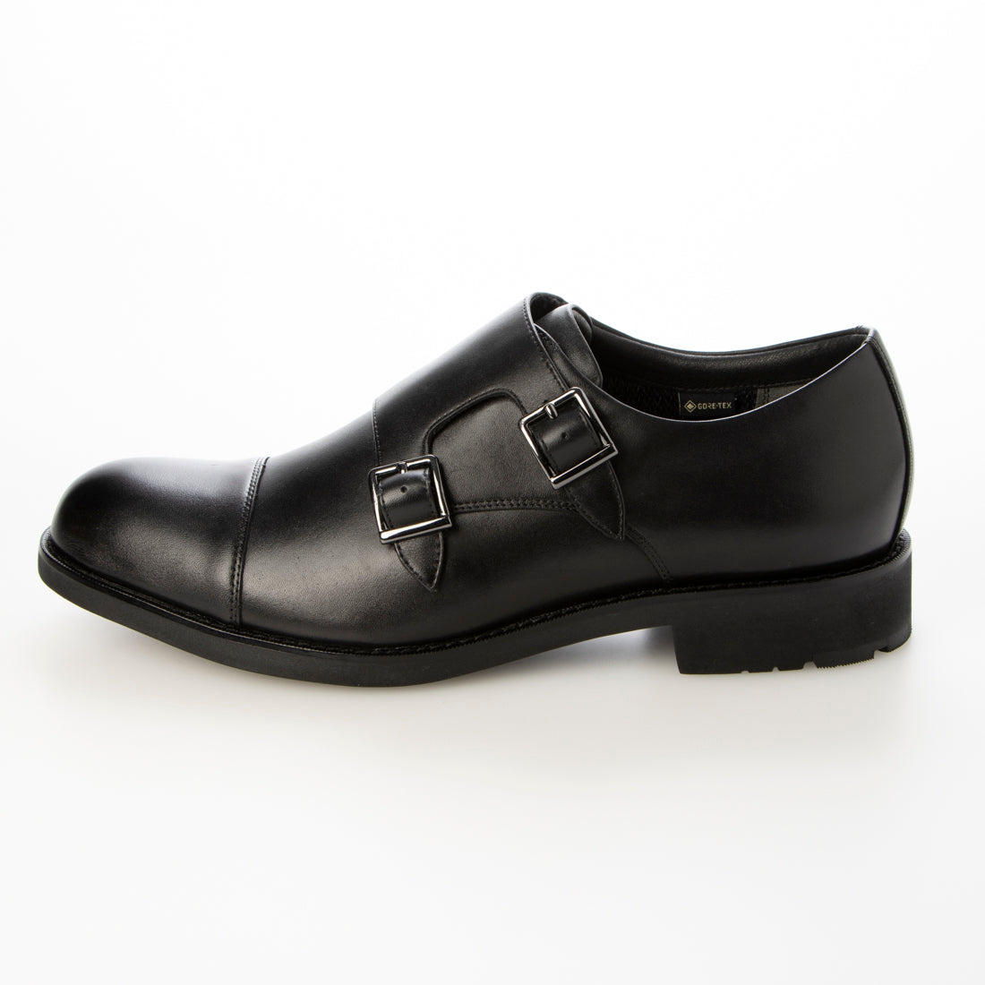 GORE-TEX!雨にもムレにも負けない | モンクストラップ ブラック