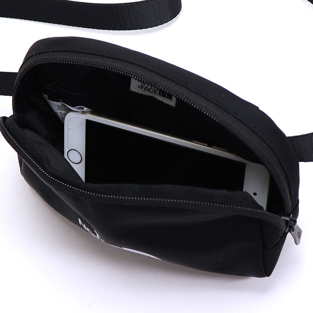 ザ ノースフェイス ホワイトレーベル THE NORTH FACE WHITE LABEL ザ ノースフェイス ショルダーバッグ レディース メンズ THE NORTH FACE 2Way ウエストバッグ NN2PQ09J BLK