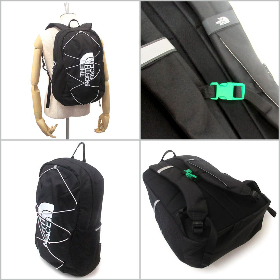 ザ・ノース・フェイス THE NORTH FACE THE NORTH FACEノースフェイス バックパック リュック COURT JESTER ジェスター NF0A52VYKY4 (ブラック×ホワイト) ブラック×ホワイト