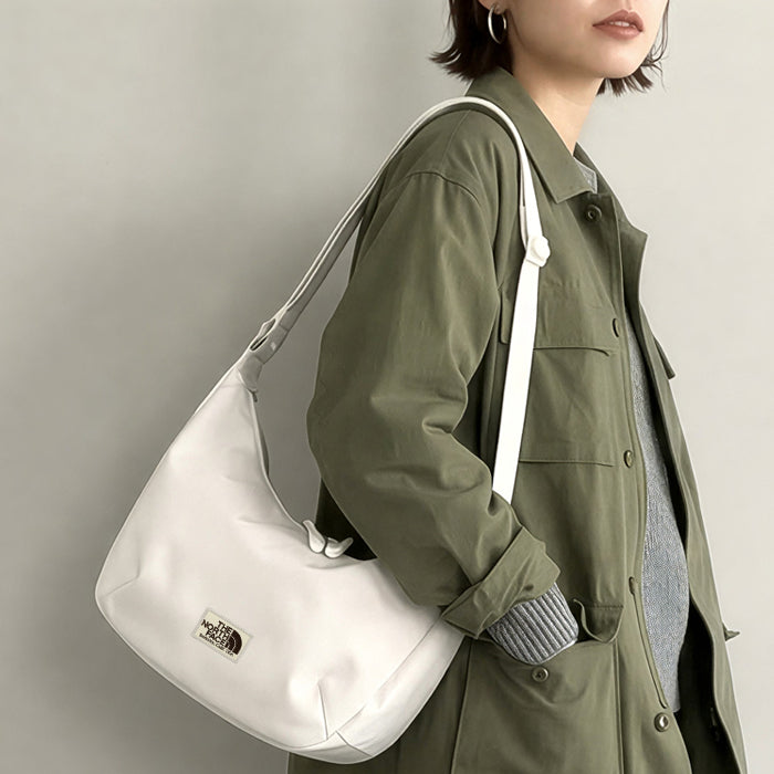 ザ・ノース・フェイス THE NORTH FACE STANDARD HOBO BAG S スタンダード ホーボー バッグ ショルダーバッグ (ホワイト) ホワイト