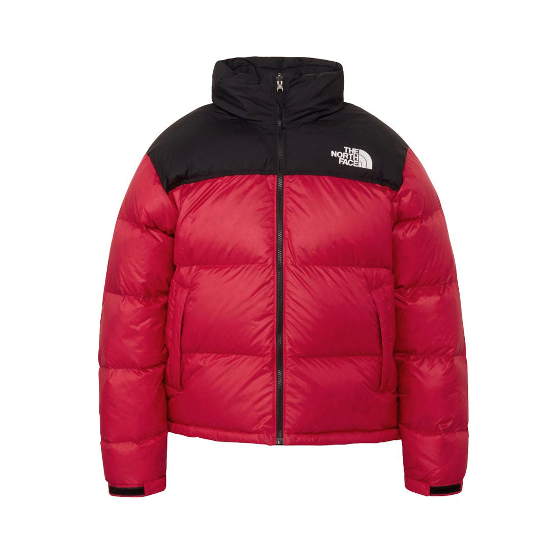 ザ・ノース・フェイス THE NORTH FACE ヌプシジャケット(NUPTSE JACKET) (ブラック×TNFレッド) ブラック×TNFレッド