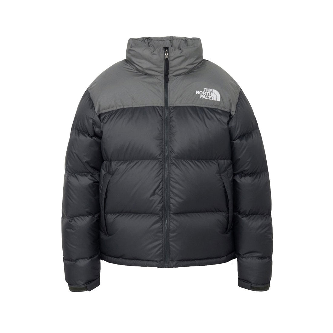 ザ・ノース・フェイス THE NORTH FACE ヌプシジャケット(NUPTSE JACKET) (ヒューズボックスグレー×アスファルトグレー) ヒューズボックスグレー×アスファルトグレー