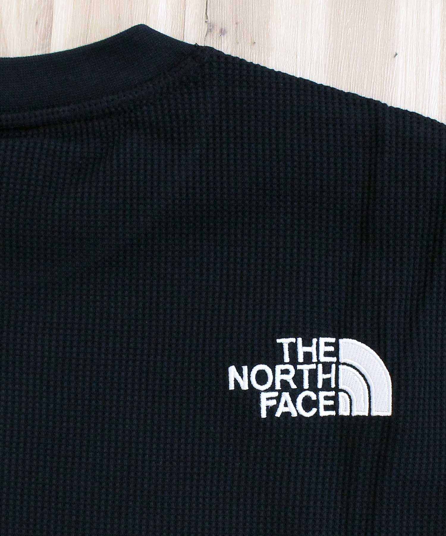 ザ・ノース・フェイス THE NORTH FACE ワンポイントポケット ワッフル ロングスリーブ Tシャツ 長袖 WAFFLE L/S R/TEE White Label Korea Line メンズ ブランド (1-ホワイト) 1-ホワイト