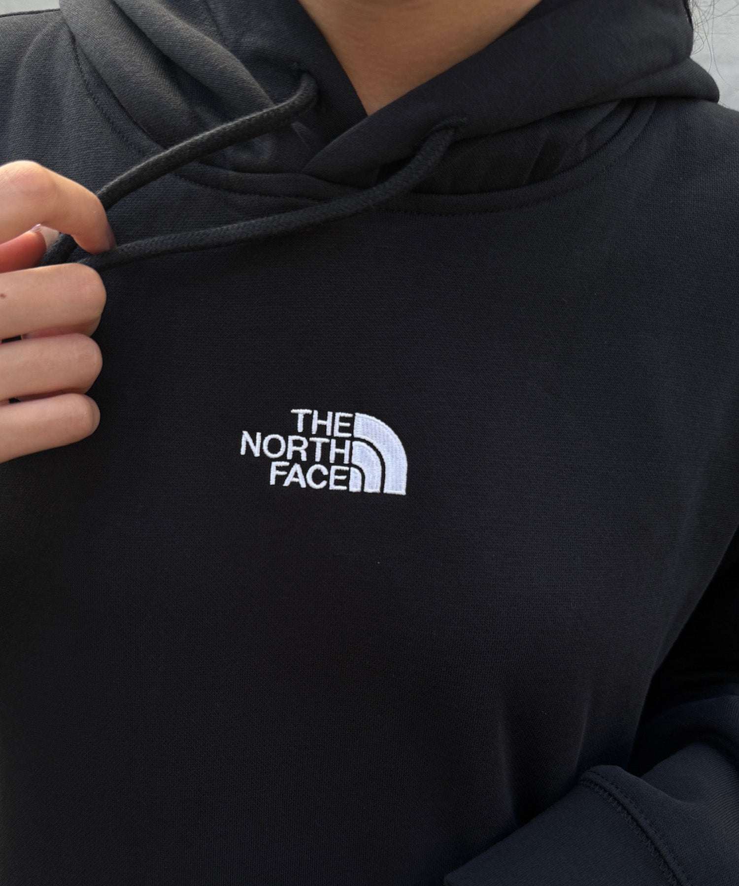 ザ・ノース・フェイス THE NORTH FACE 8EEE/W ESSENTIAL RELAXED HOODED DRESS パーカースウェットワンピース (ブラック) ブラック