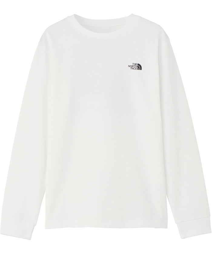 ザ・ノース・フェイス THE NORTH FACE THE NORTH FACE ノースフェイス アウトドア ロングスリーブバックスクエアロゴティ (ホワイト) ホワイト