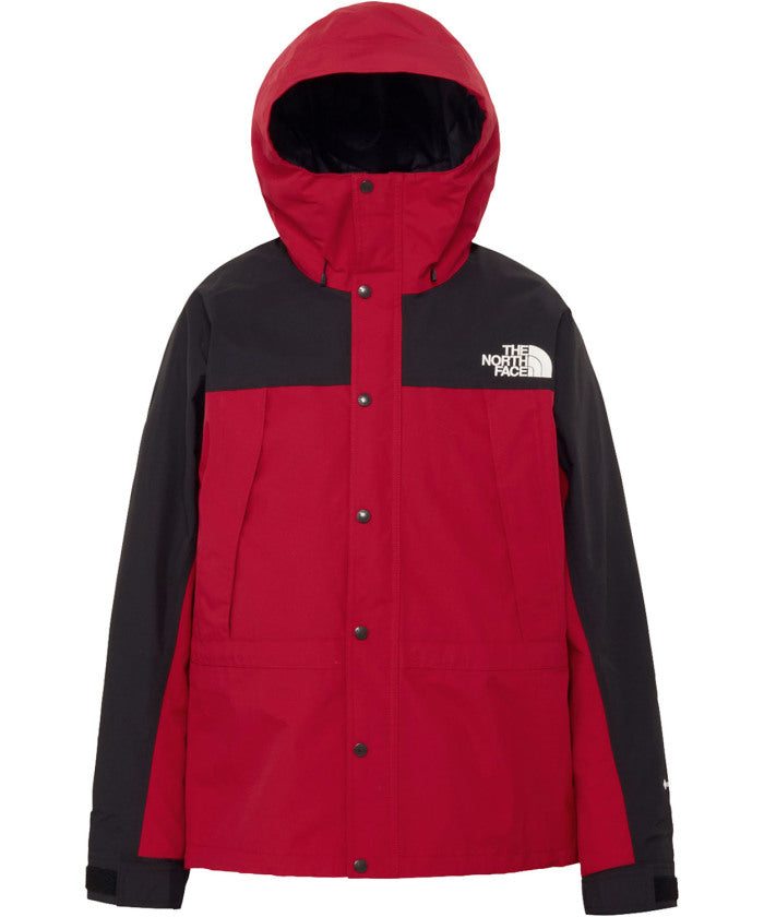ザ・ノース・フェイス THE NORTH FACE ザ・ノース・フェイス THE NORTH FACE アウトドア マウンテンライトジャケット メンズ アウター パーカー フーディ 上着 保温 防水 (TK ブラック×TNFレッド) TK ブラック×TNFレッド