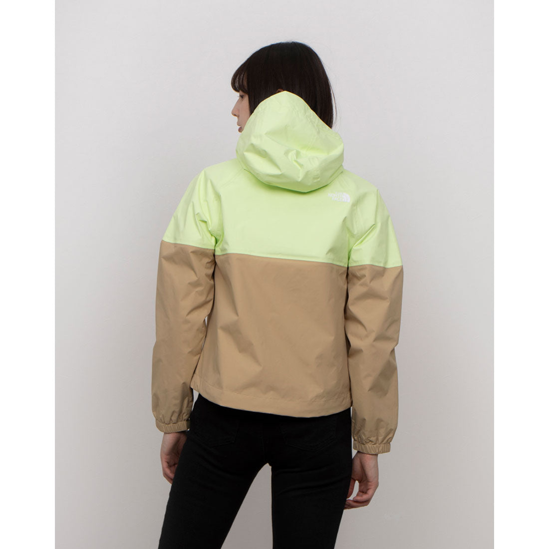 ザ・ノース・フェイス THE NORTH FACE W ANTORA RAIN HOODIE (ベージュ) ベージュ
