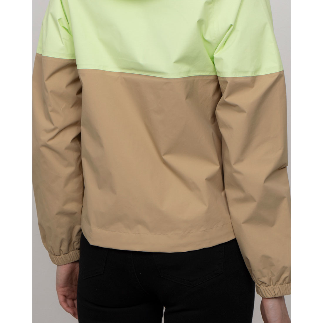 ザ・ノース・フェイス THE NORTH FACE W ANTORA RAIN HOODIE (ベージュ) ベージュ