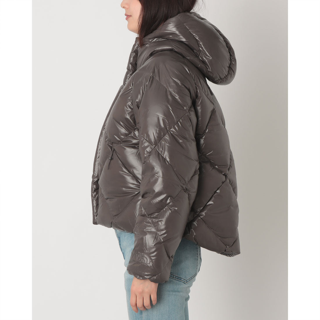 ザ・ノース・フェイス THE NORTH FACE W’S DIAMOND DOWN JACKET (RDS) ダイヤモンド ダウン ジャケット ダックダウン (ブラウン) ブラウン