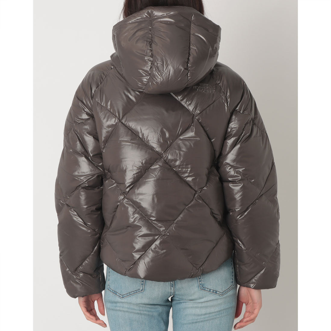 ザ・ノース・フェイス THE NORTH FACE W’S DIAMOND DOWN JACKET (RDS) ダイヤモンド ダウン ジャケット ダックダウン (ブラウン) ブラウン