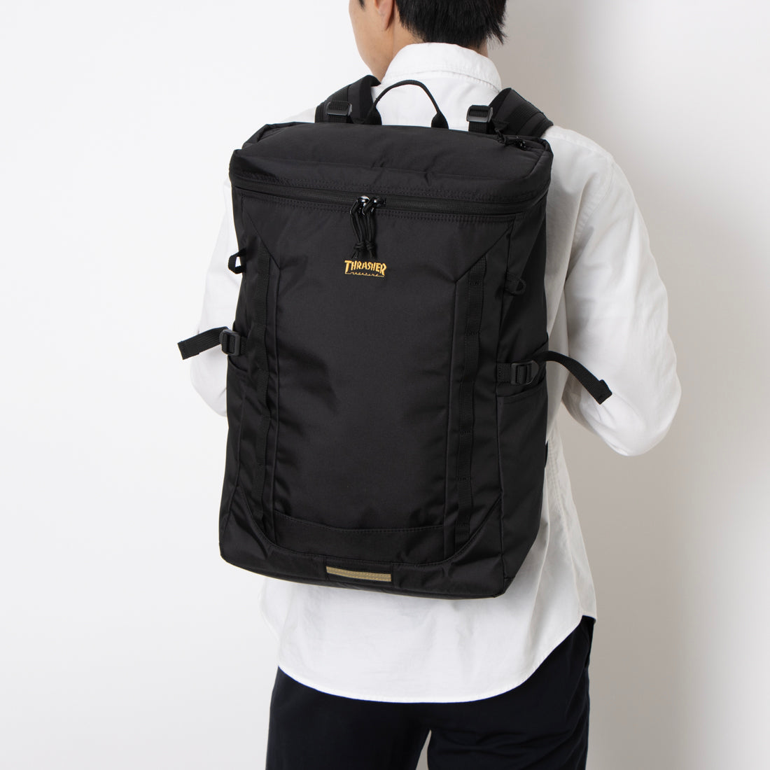 スラッシャー THRASHER THRASHER ボックス型リュック (BKWT) BKWT