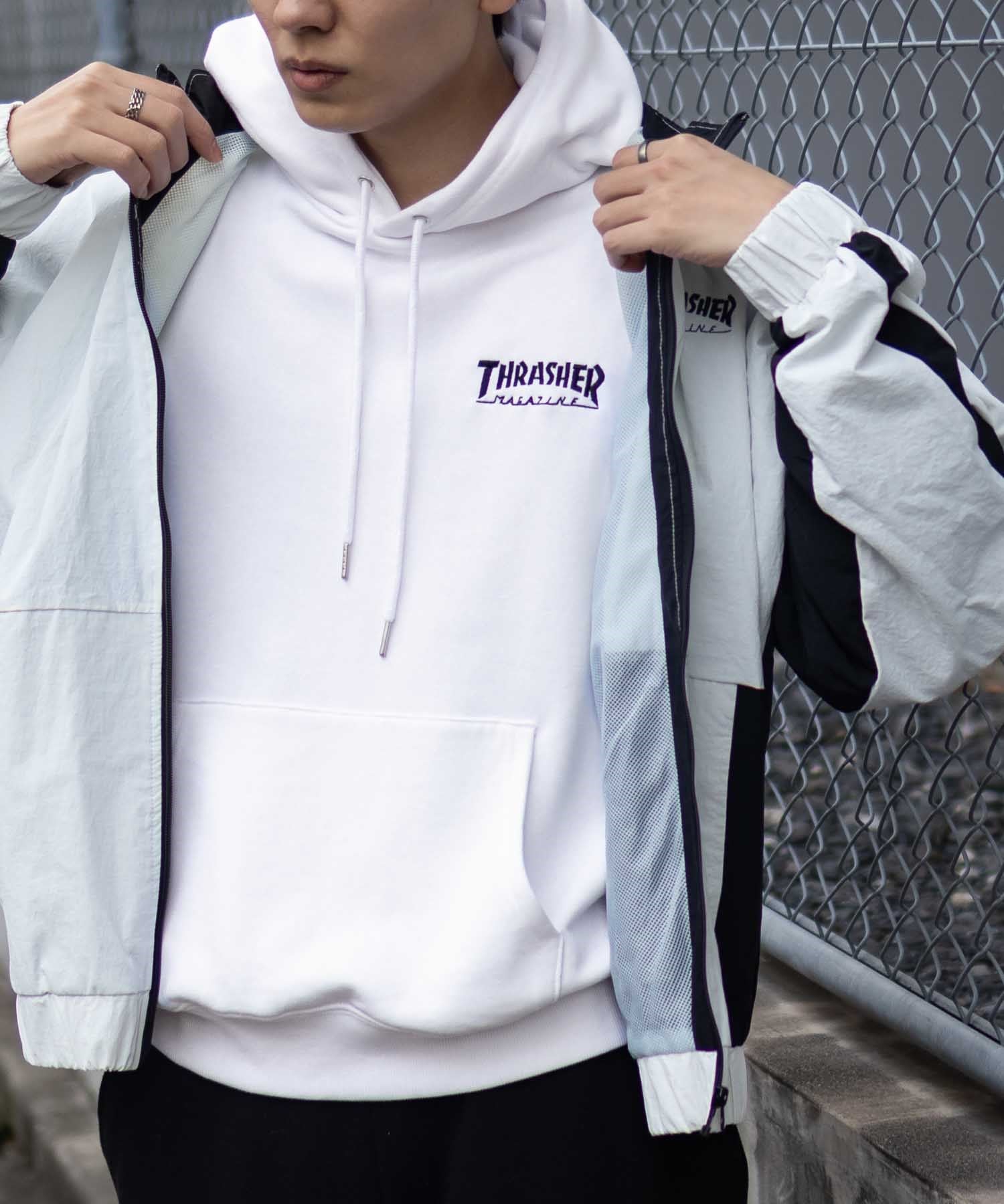 斯拉舍 THRASHER 標誌連帽衫