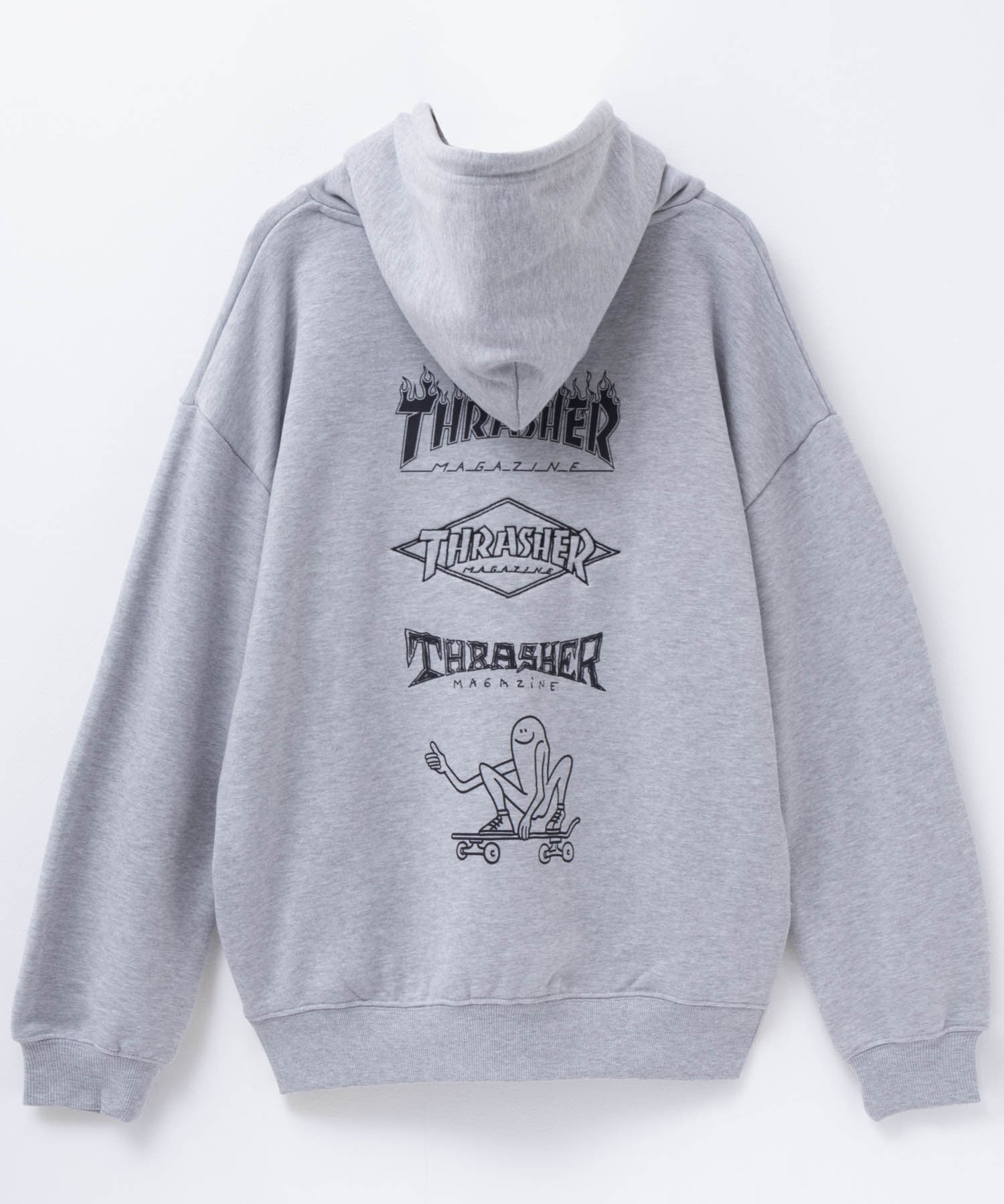 斯拉舍 THRASHER 標誌連帽衫