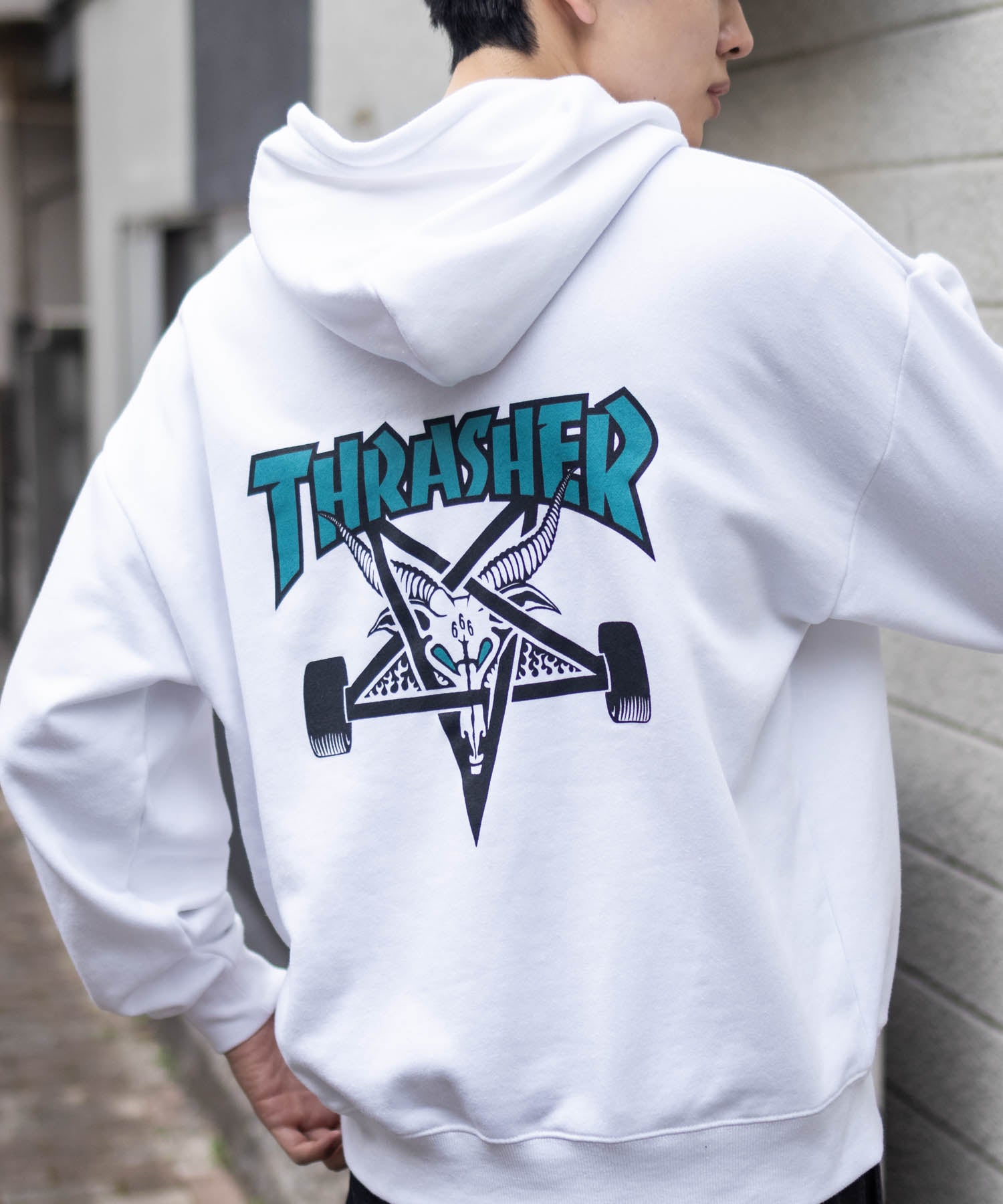 Slasher THRASHER Skate Logo Hoodie