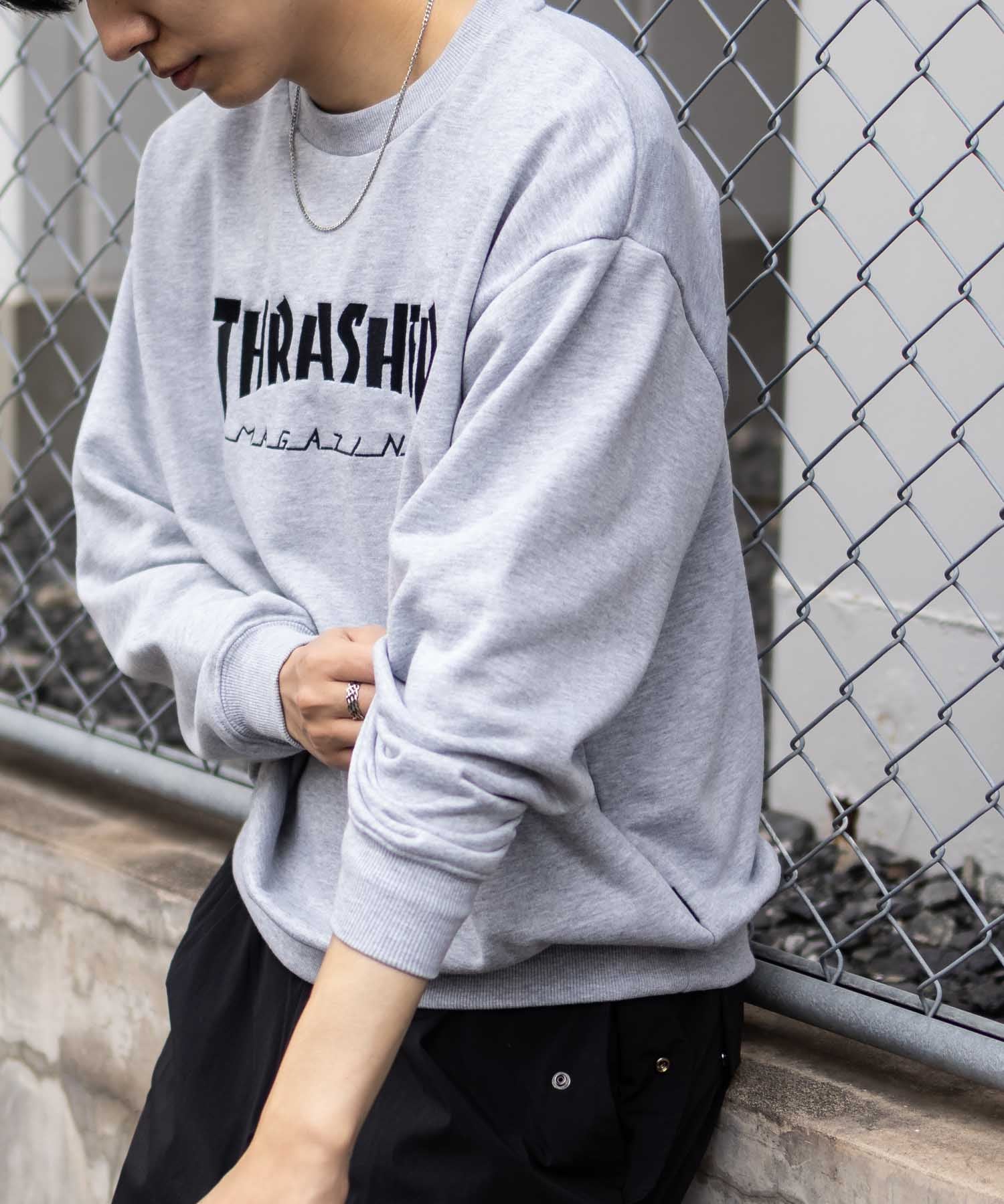 THRASHER Logo Crew Neck Sweatshirt