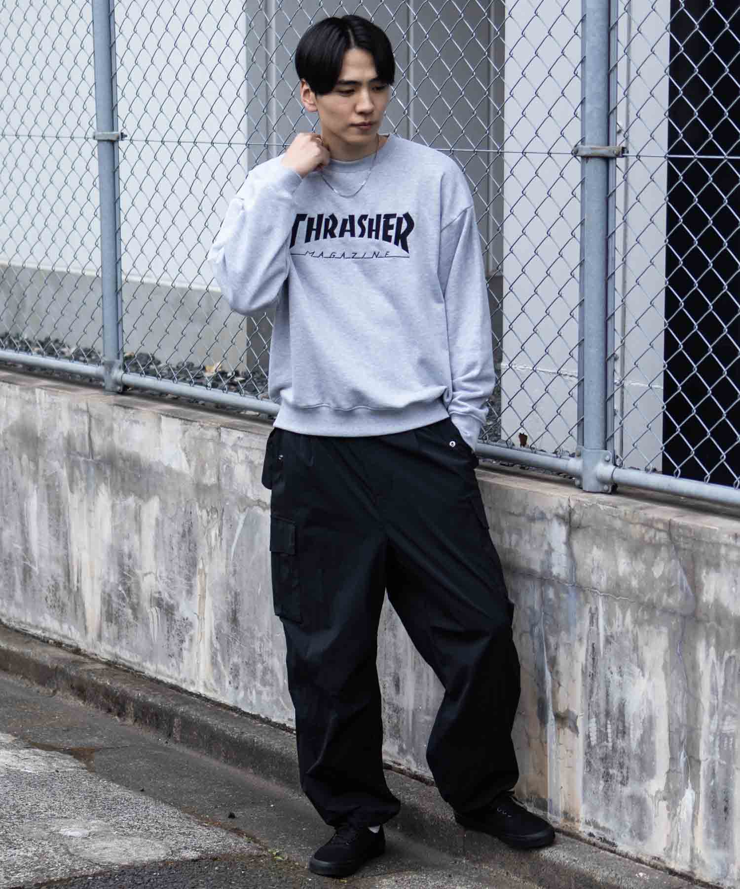 THRASHER Logo Crew Neck Sweatshirt