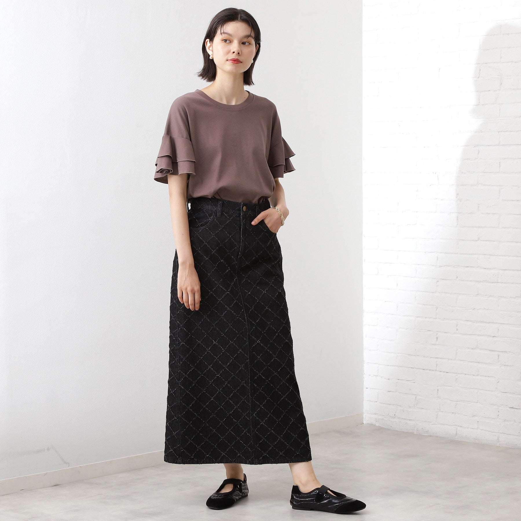 ザ ショップ ティーケー (ウィメン) THE SHOP TK(Women) ストラップスニーカー (アイボリー(004)) アイボリー(004)