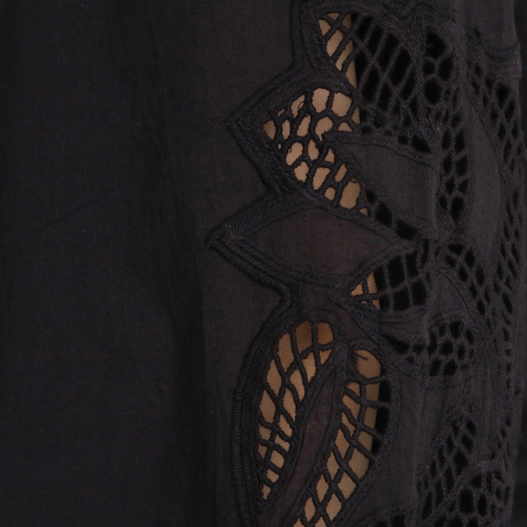 ザ ショップ ティーケー (ウィメン) THE SHOP TK(Women) キャンブリックボイル袖刺繍ブラウス (カーキ(027)) カーキ(027)