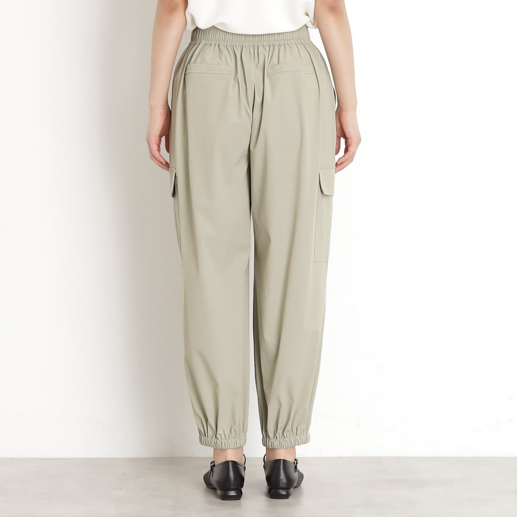 ザ ショップ ティーケー (ウィメン) THE SHOP TK(Women) 撥水カーゴパンツ【UV/洗濯機OK】 (チャコールグレー(014)) チャコールグレー(014)