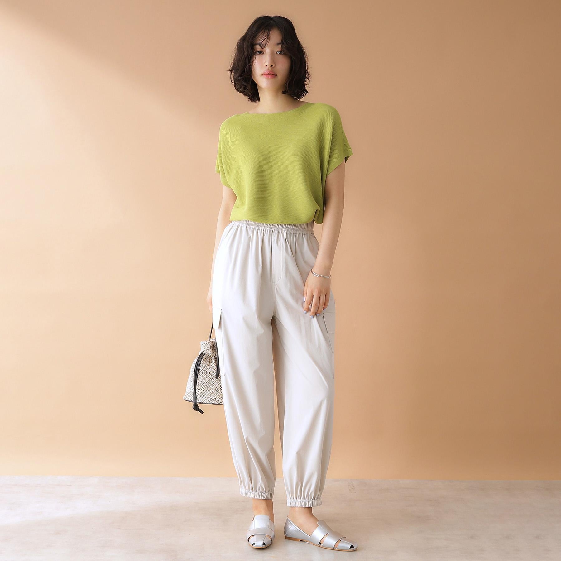 ザ ショップ ティーケー (ウィメン) THE SHOP TK(Women) 撥水カーゴパンツ【UV/洗濯機OK】 (チャコールグレー(014)) チャコールグレー(014)