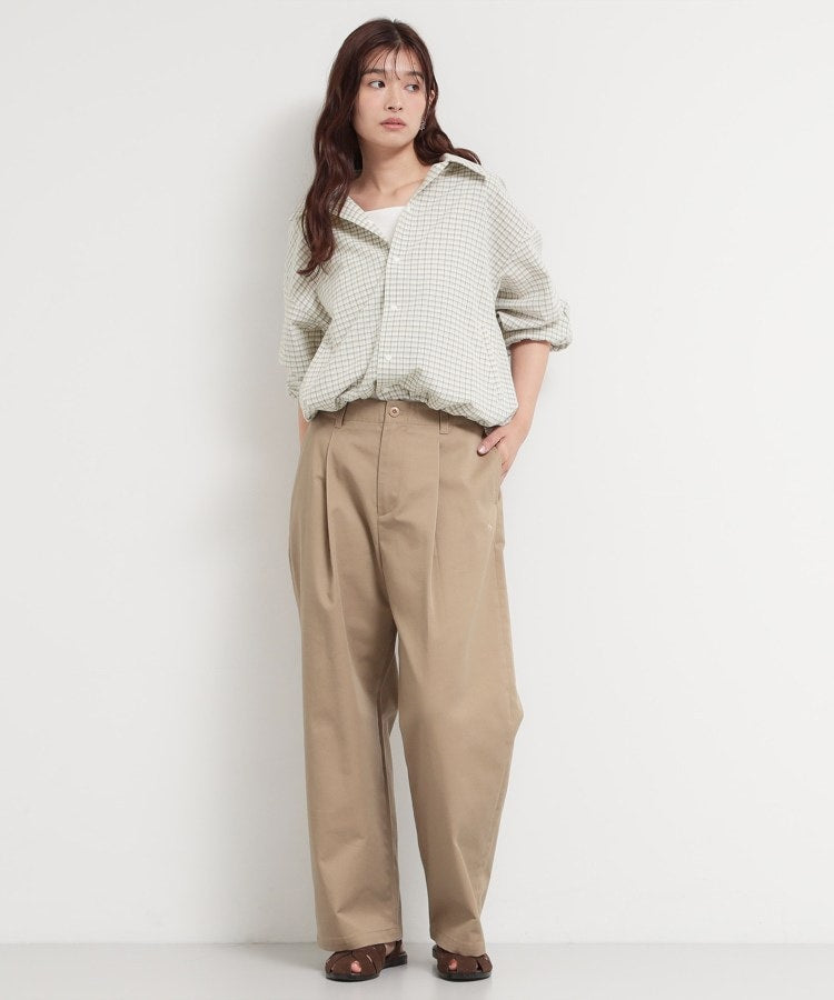ザ ショップ ティーケー (ウィメン) THE SHOP TK(Women) ショート丈シャツブルゾン (ブルー(391)) ブルー(391)