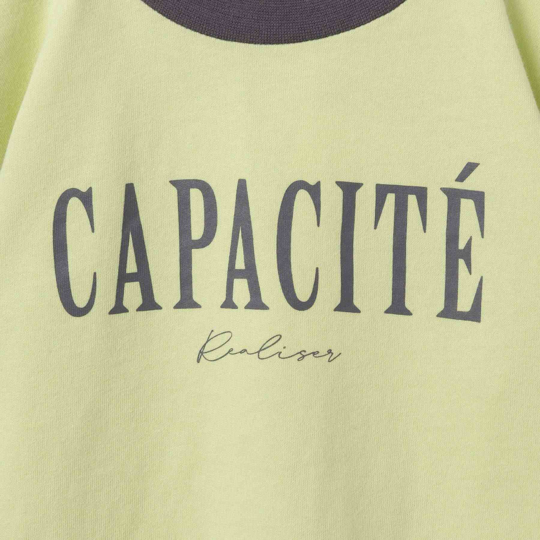 ザ ショップ ティーケー THE SHOP TK 【110-150】オーガビッツ配色コットンTEE