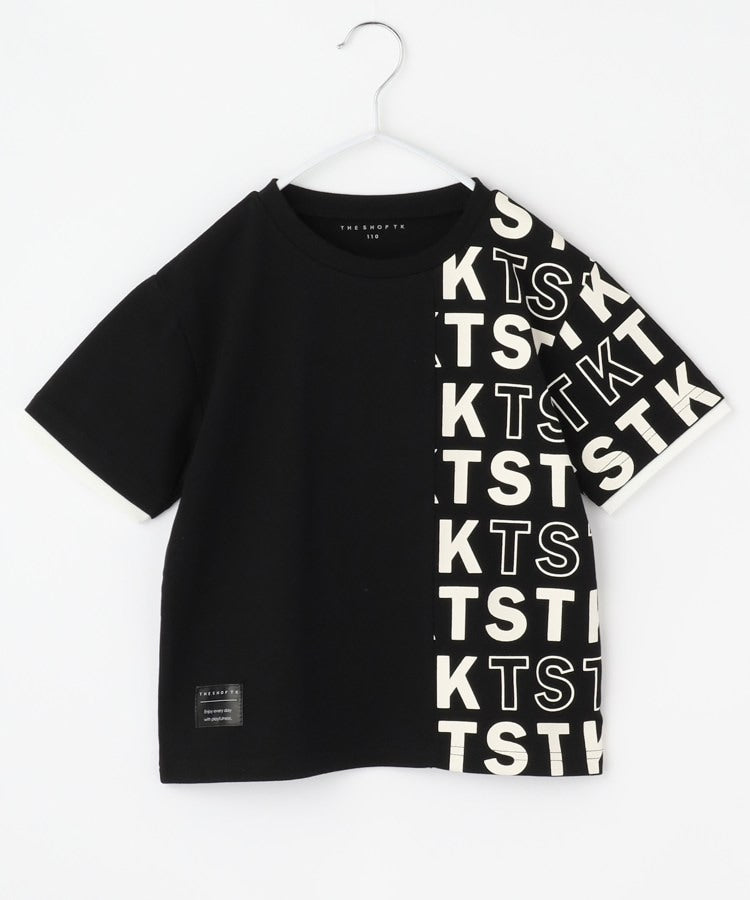 ザ ショップ ティーケー (キッズ) THE SHOP TK(Kids) 【110ー160】袖レイヤードTSTKtee (ライトベージュ(051)) ライトベージュ(051)