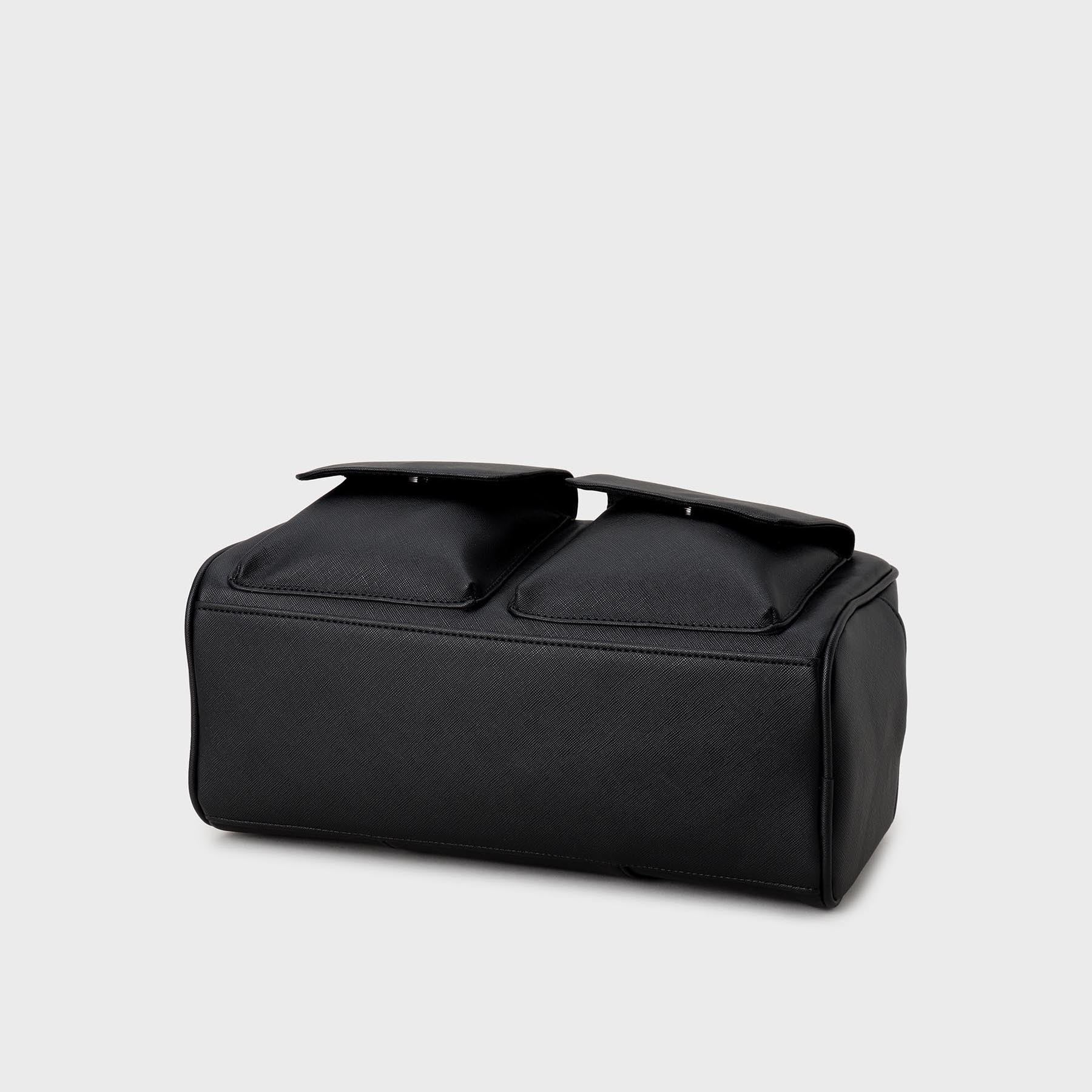 ザ ショップ ティーケー(メンズ) THE SHOP TK(Men) ダブルフラップミニボストン ユニセックス/シーズンレス (ブラック(619)) ブラック(619)