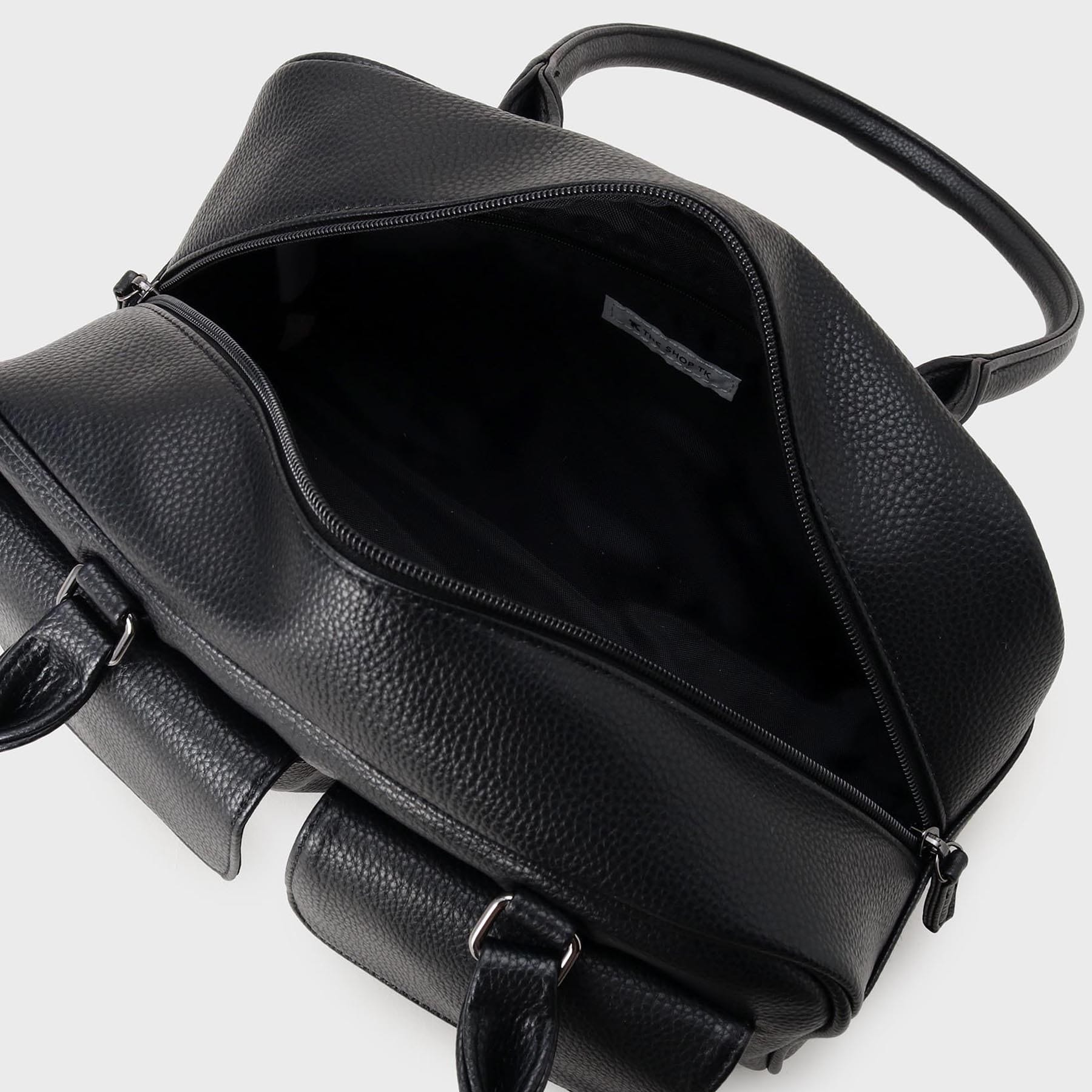 ザ ショップ ティーケー(メンズ) THE SHOP TK(Men) ダブルフラップミニボストン ユニセックス/シーズンレス (ブラック(619)) ブラック(619)