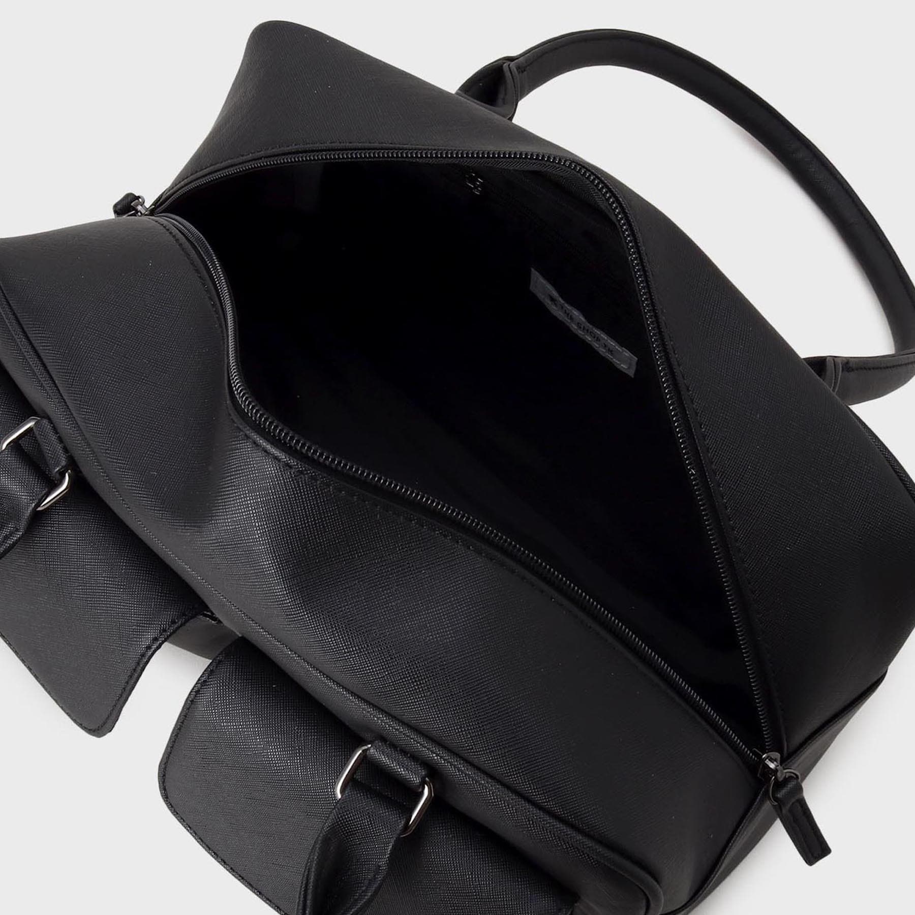 ザ ショップ ティーケー(メンズ) THE SHOP TK(Men) ダブルフラップミニボストン ユニセックス/シーズンレス (ブラック(619)) ブラック(619)