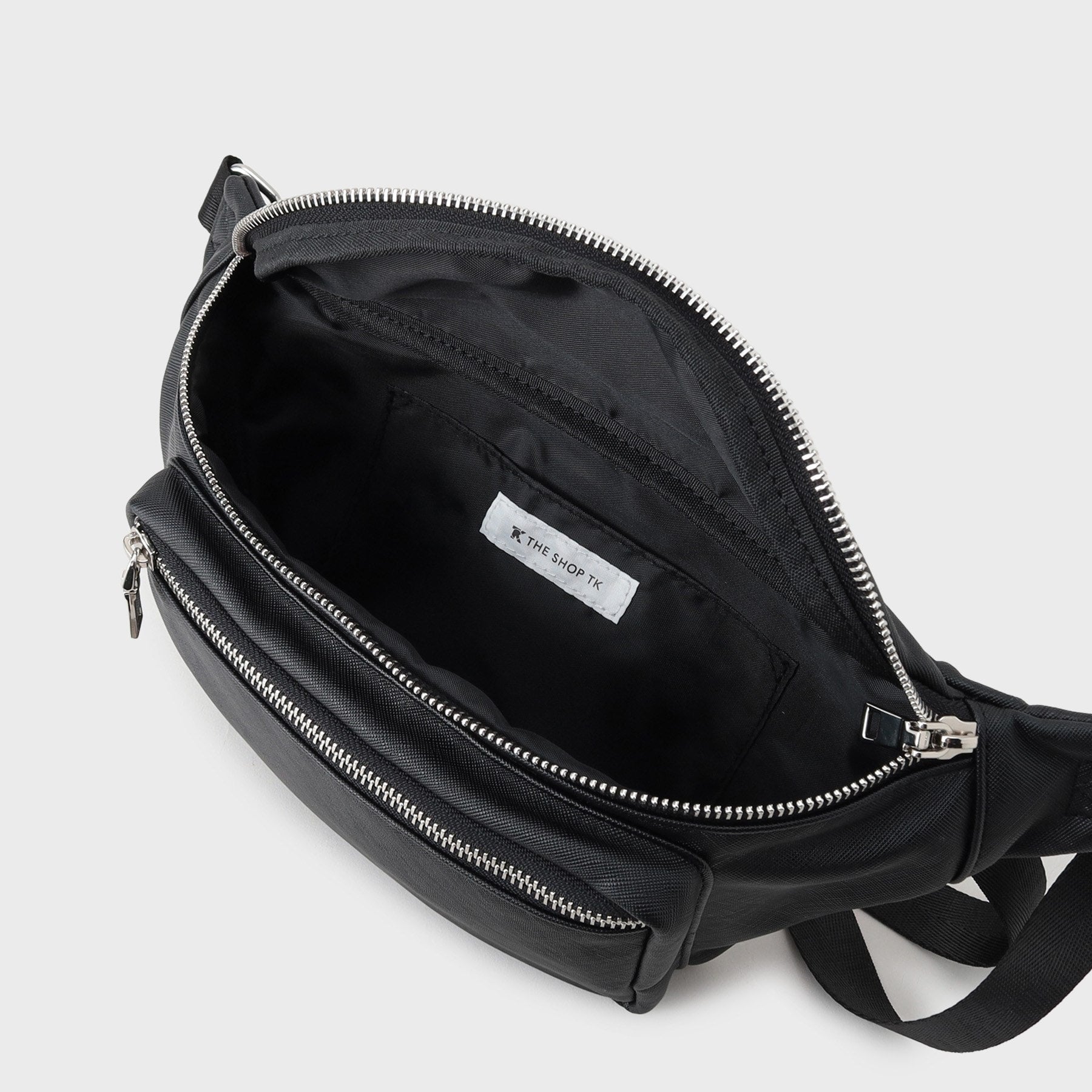 ザ ショップ ティーケー(メンズ) THE SHOP TK(Men) 2ポケットシュリンクボディバッグ (ブラック(019)) ブラック(019)