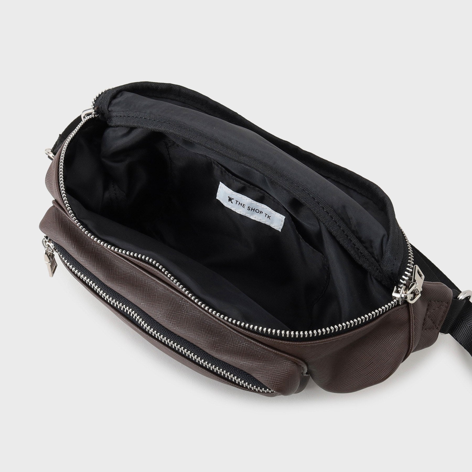 ザ ショップ ティーケー(メンズ) THE SHOP TK(Men) 2ポケットシュリンクボディバッグ (ブラック(019)) ブラック(019)